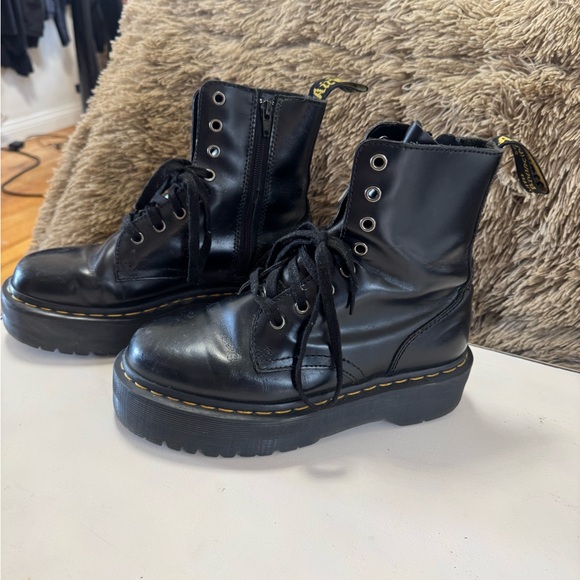 Dr. Martens Other - Black Leather Platform Boots